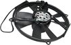 Mercedes Benz Passenger Side Cooling Fan Assembly-Single fan, A/C Condenser Fan | Replacement REPM160909