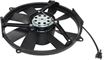 Mercedes Benz Passenger Side Cooling Fan Assembly-Single fan, A/C Condenser Fan | Replacement REPM160909