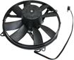 Mercedes Benz Passenger Side Cooling Fan Assembly-Single fan, A/C Condenser Fan | Replacement REPM160909
