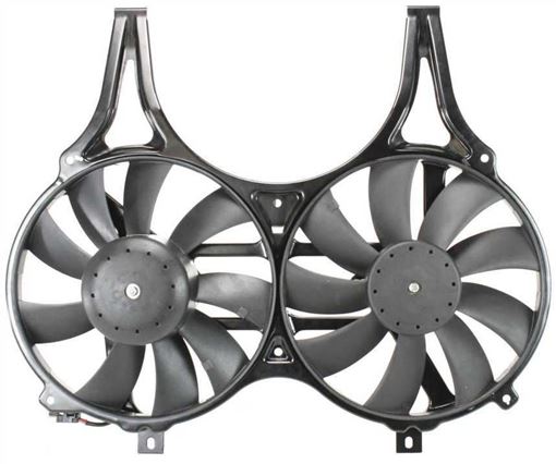 Mercedes Benz Cooling Fan Assembly-Dual fan, Radiator Fan | Replacement REPM160912