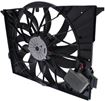 Mercedes Benz Cooling Fan Assembly-Single fan, Radiator Fan | Replacement REPM160936