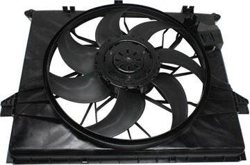 Mercedes Benz Cooling Fan Assembly-Single fan, Radiator Fan | Replacement REPM160945