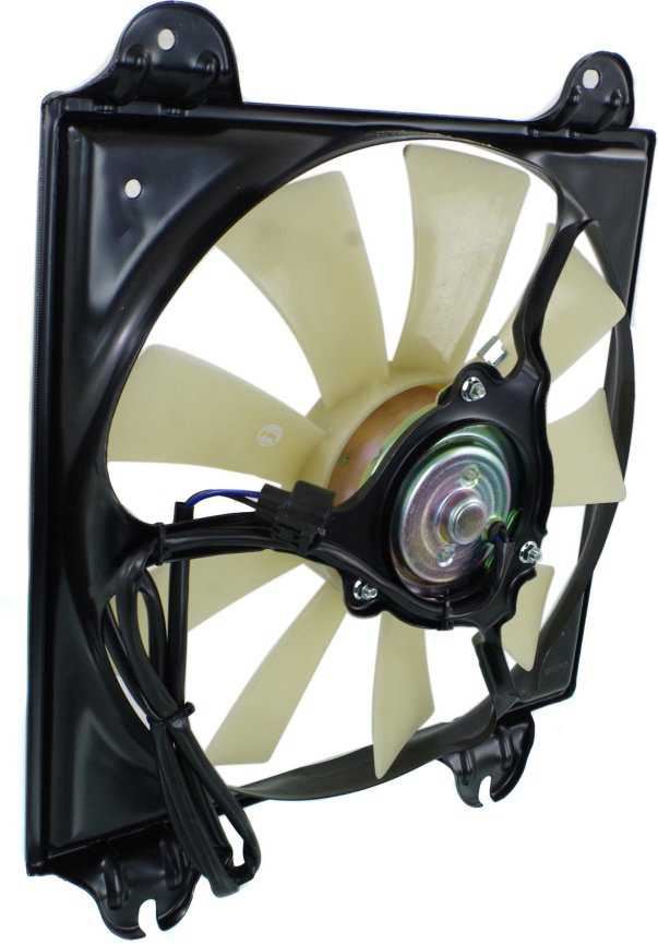 Mitsubishi Cooling Fan AssemblySingle fan, A/C Condenser Fan