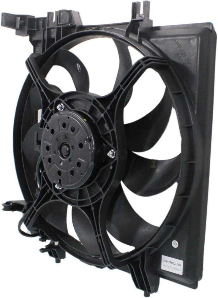 Subaru Driver Side Cooling Fan AssemblySingle fan, Radiator Fan