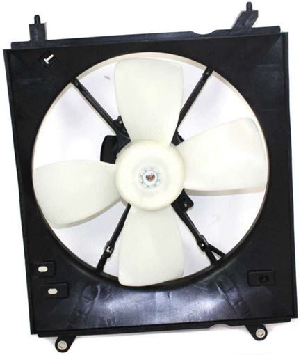 Toyota Passenger Side Cooling Fan Assembly-Single fan, A/C Condenser Fan | Replacement REPT160901