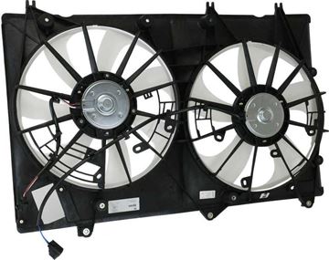 Toyota Cooling Fan Assembly-Dual fan, Radiator Fan | Replacement REPT160921