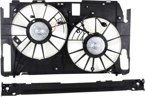 Toyota Cooling Fan Assembly-Dual fan, Radiator Fan | Replacement REPT160936