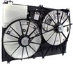Toyota Cooling Fan Assembly-Dual fan, Radiator Fan | Replacement REPT160941