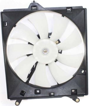 Toyota Passenger Side Cooling Fan Assembly-Single fan, A/C Condenser Fan | Replacement REPT190902