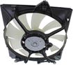 Toyota Passenger Side Cooling Fan Assembly-Single fan, A/C Condenser Fan | Replacement REPT190905