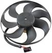 Volkswagen, Audi Driver Side Cooling Fan Assembly-Single fan, Radiator Fan | Replacement REPV160902