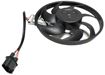 Audi, Porsche, Volkswagen Driver Side Cooling Fan Assembly-Single fan, A/C Condenser Fan | Replacement REPV160903