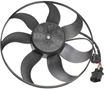 Volkswagen Driver Side Cooling Fan Assembly-Single fan, Radiator Fan | Replacement REPV160920