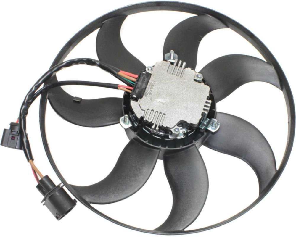 Volkswagen Driver Side Cooling Fan AssemblySingle fan, Radiator Fan Replacement REPV160920