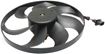 Volkswagen Driver Side Cooling Fan Assembly-Single fan, Radiator Fan | Replacement REPV160922