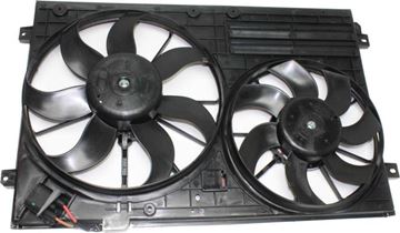 Volkswagen, Audi Cooling Fan Assembly-Dual fan, Radiator Fan | Replacement REPV190901