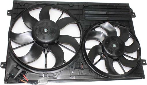 Volkswagen, Audi Cooling Fan Assembly-Dual fan, Radiator Fan | Replacement REPV190901