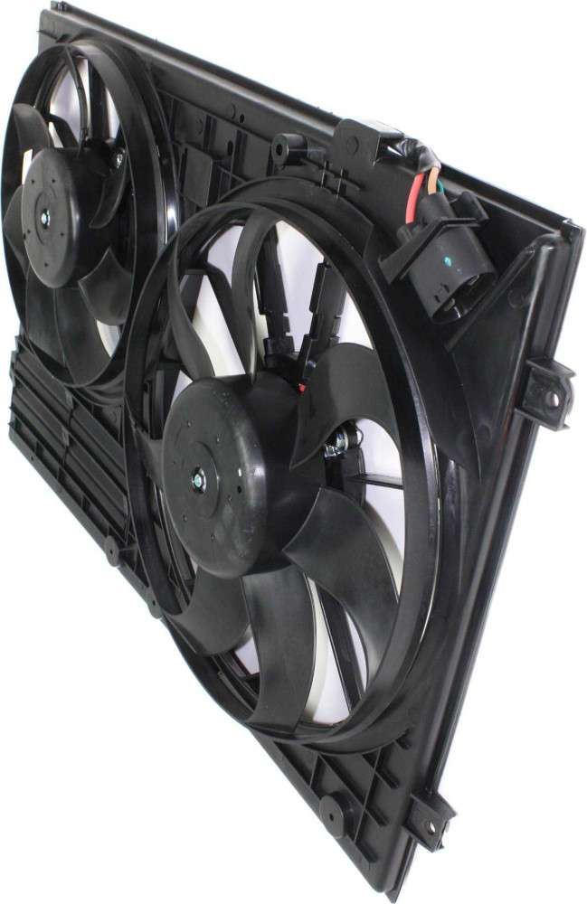 Volkswagen, Audi Cooling Fan AssemblyDual fan, Radiator Fan Replacement REPV190901