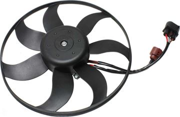 Volkswagen Driver Side Cooling Fan Assembly-Single fan, Radiator Fan | Replacement REPV318401