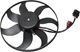 Volkswagen Driver Side Cooling Fan Assembly-Single fan, Radiator Fan | Replacement REPV318401