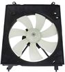 Toyota Passenger Side Cooling Fan Assembly-Single fan, A/C Condenser Fan | Replacement T160923