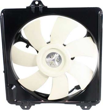 Toyota Passenger Side Cooling Fan Assembly-Single fan, A/C Condenser Fan | Replacement T190903