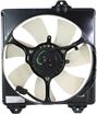 Toyota Passenger Side Cooling Fan Assembly-Single fan, A/C Condenser Fan | Replacement T190903