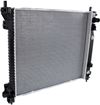 Cadillac, Saab Radiator Replacement-Factory Finish | Replacement P13241