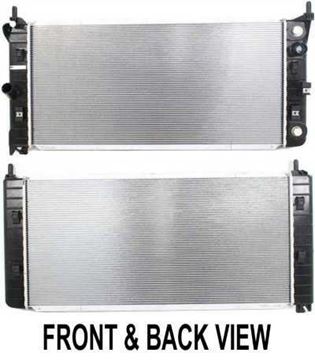 Buick, Pontiac, Chevrolet Radiator Replacement-Factory Finish | Replacement P2837
