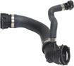 BMW Upper Radiator Hose Replacement-Black | Replacement REPB501508