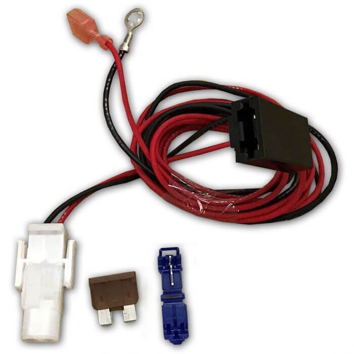 2 Prong Third Brake Light Wiring Harness - A Kit for Truck Cap Topper|