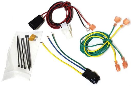 2 Prong Third Brake Light Wiring Harness - D Kit, Truck Cap Topper | ATC C90-804