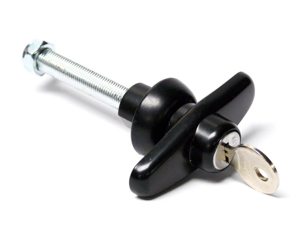 THandle for All Glass Truck Cap Topper Doors Bauer T5004