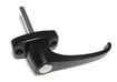 Black Locking L-Handle, 360 degree turn, 3" shank | Century T211L