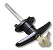 Long Shank Counter Clockwise T-Handle Lock Kit  |Bauer T311-LSL