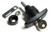 Composite Clockwise Glass Door T-Handle Lock Kit | Bauer T505