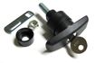 Composite Counter Clockwise Glass Door T-Handle Lock Kit | Bauer T505L