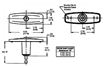 Tonneau Cover Clockwise Pop-Up T-Handle Lock Kit | TriMark TM13946-01