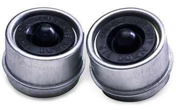 Super Lube Bearing Dust Caps, 2-Pack, for 2" Hubs, Dexter 81168