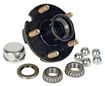 5 Bolt Trailer Hub Kit for 1-1/4" Spindle, 1250 lbs Capacity, Martin Wheel H812