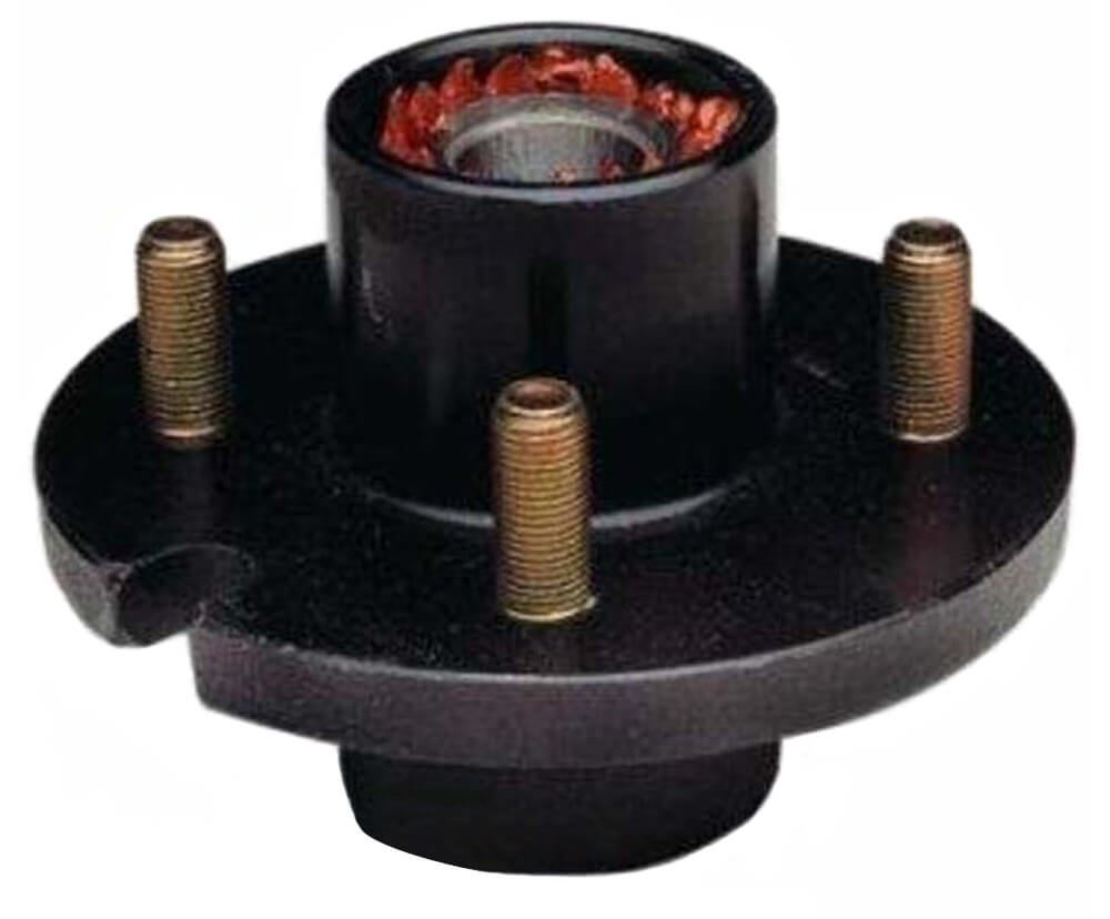 4 Bolt Trailer Hub Kit for 11/16" Spindle, 1.5" Seal Reliable 230060