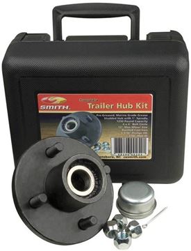 4 Bolt Trailer Hub Kit for 1-1/16" Spindle, 1350 lbs Capacity, CE Smith 13109