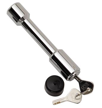 Bulldog Chrome Trailer Dogbone Lock, 5/8" Diameter, Cequent 580401