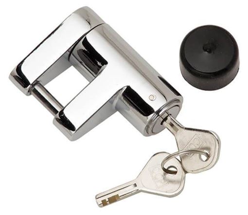 Bulldog Chrome Trailer Coupler Lock, Cequent 580403