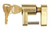 Trailer Coupler Latch Lock, 1/4" Pin x 3/4 Span, Buyers BCL500