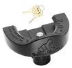 thumbnail image 2 of Trailer Coupler Lock For Flat Lip 1-7/8 And 2 Ball Couplers - Aluminum - Silver E98893 2 of 10