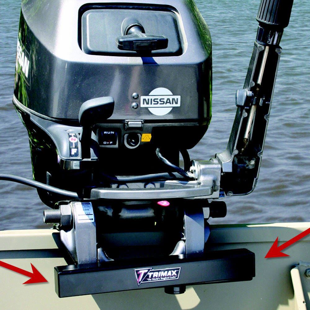 Outboard Motor Lock, Quick Release, Trimax TBL610