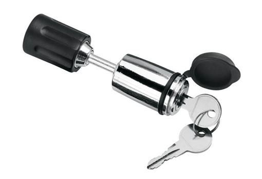 Trailer Coupler Lock Dead Bolt, 1/2" Span, 1/4" Pin, Tow Ready 63220KA