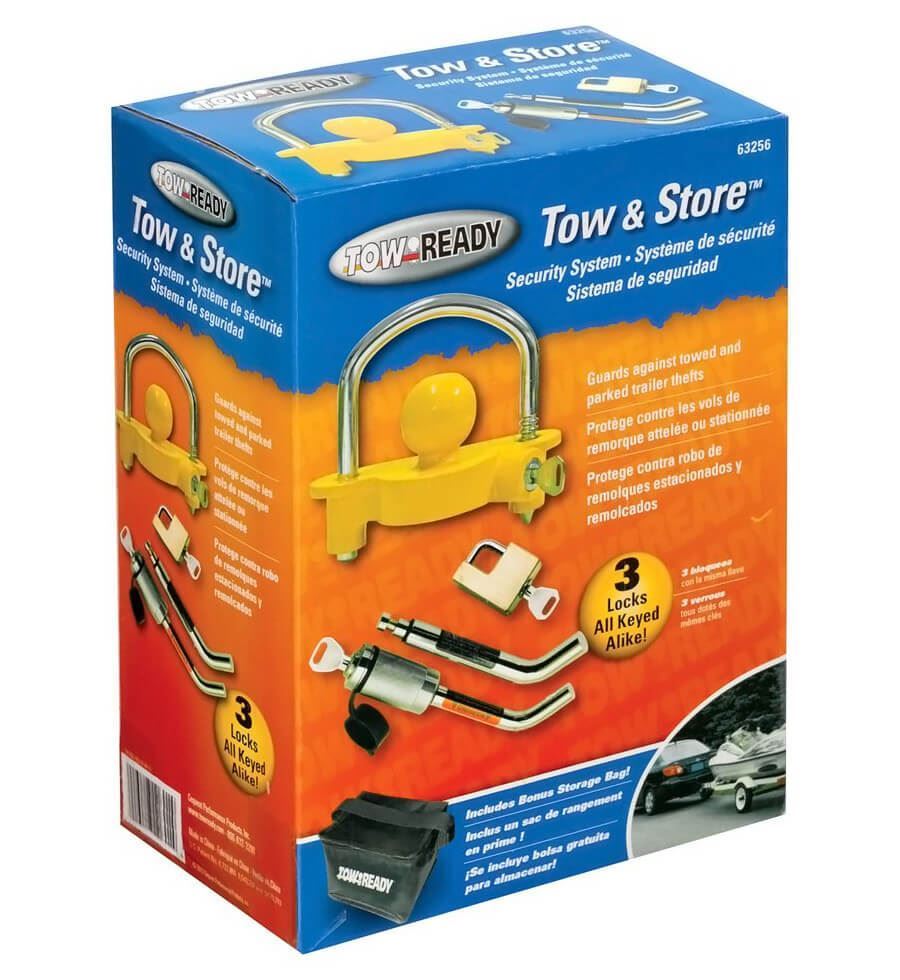 Trailer Complete Lock Set, Coupler Locks, Pin Locks Tow Ready 63256