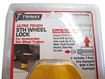 Trailer Ultra Tough 5th Wheel Lock, Yellow, Trimax TFW55